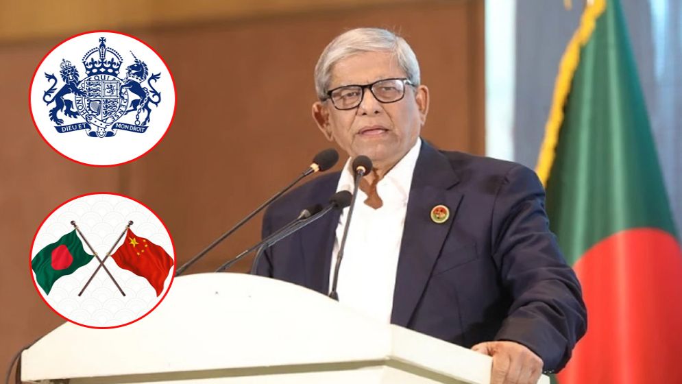 নবনির্বাচিত রাষ্ট্রপতি মির্জা ফখরুলকে যুক্তরাজ্য ও চীনের অভিনন্দন