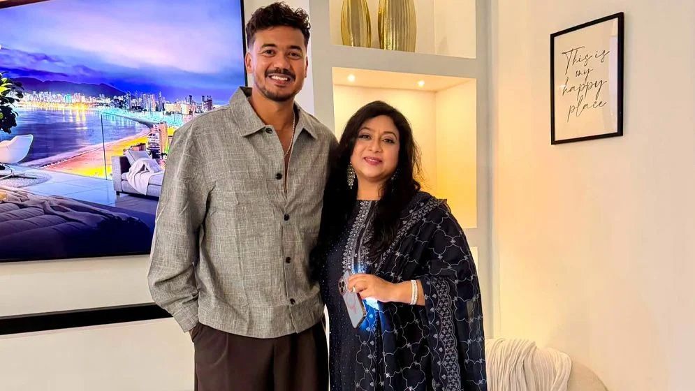 শাবনূরের সঙ্গে বারবিকিউ পার্টিতে তাসকিন
