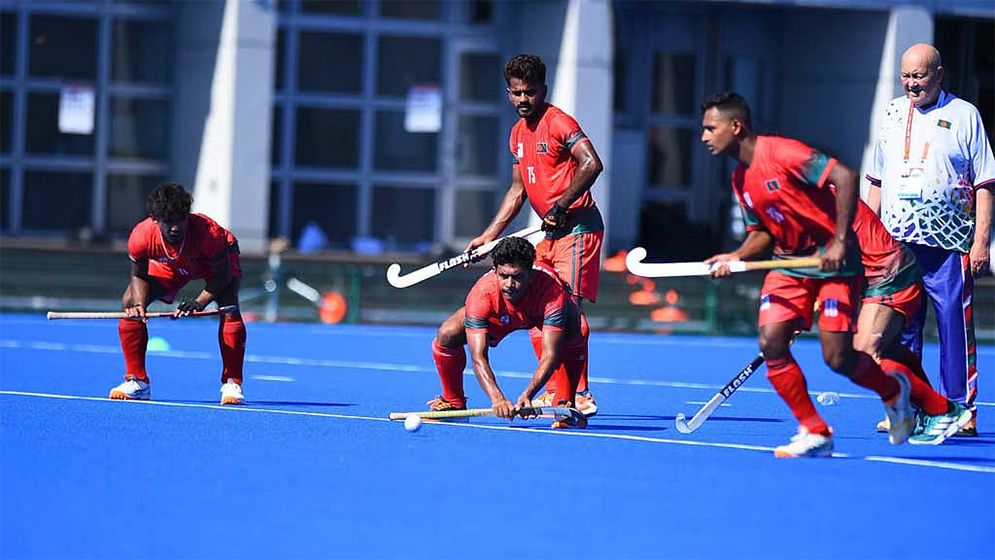 হকিতে হার দিয়ে মিশন শুরু করলো বাংলাদেশ