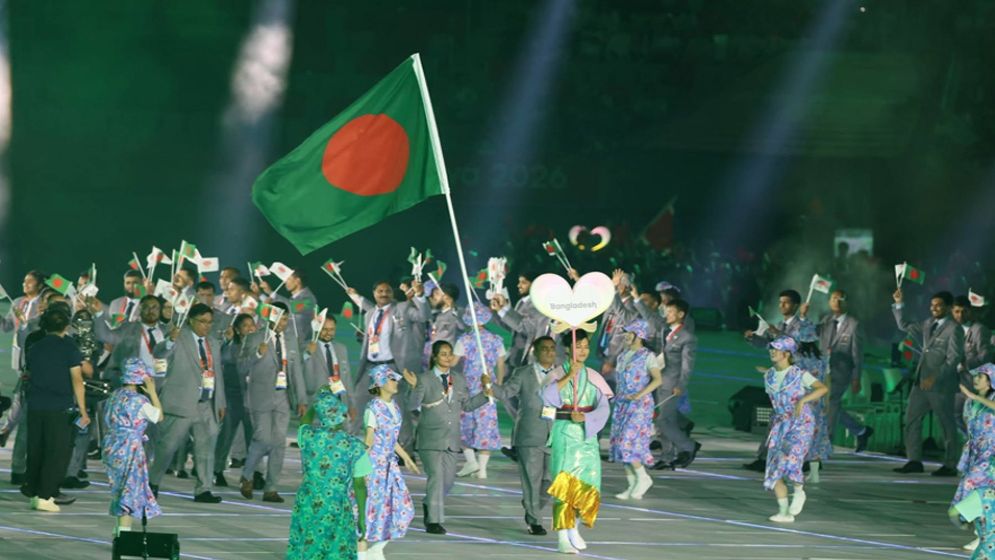 পর্দা উঠলো এশিয়ান গেমসের