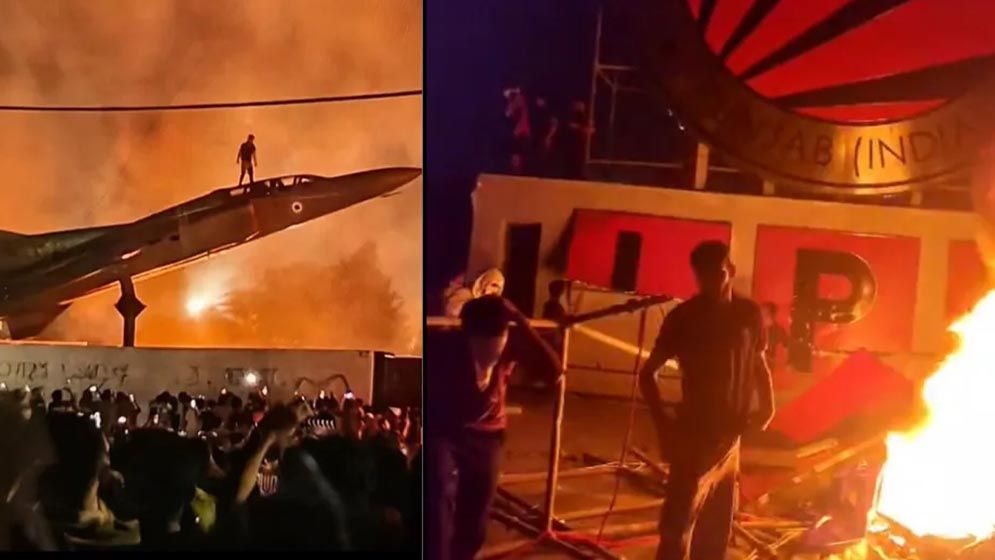 ভারতে ধর্ষণের অভিযোগ ঘিরে পাঞ্জাবের বিশ্ববিদ্যালয়ে সহিংস বিক্ষোভ, অগ্নিসংযোগ-ভাঙচুর