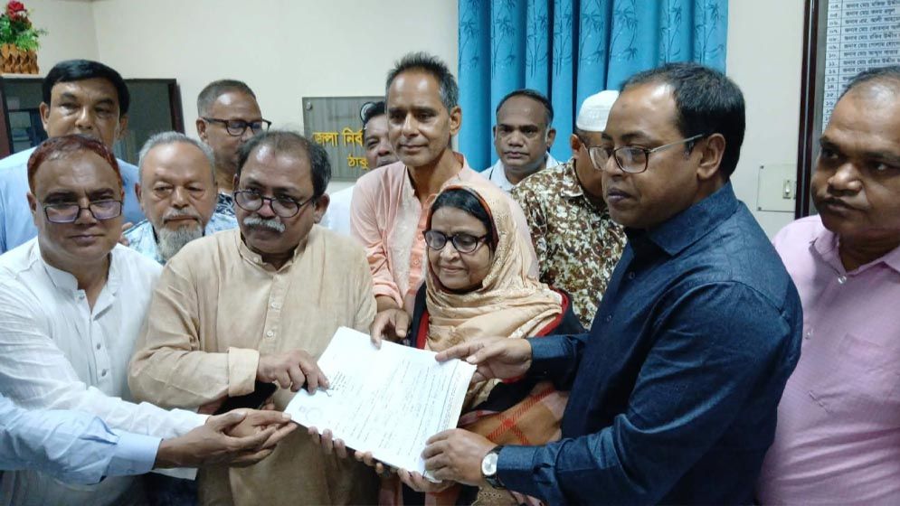 ঠাকুরগাঁও-১ আসনের উপনির্বাচন: রাষ্ট্রপতির ছোটভাই মির্জা ফয়সালের মনোনয়নপত্র জমা