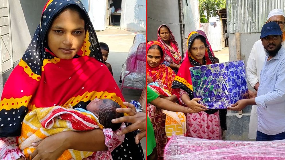 চলন্ত বাসে জন্ম, শিশুর নাম রাখা হলো ‘আনাস’