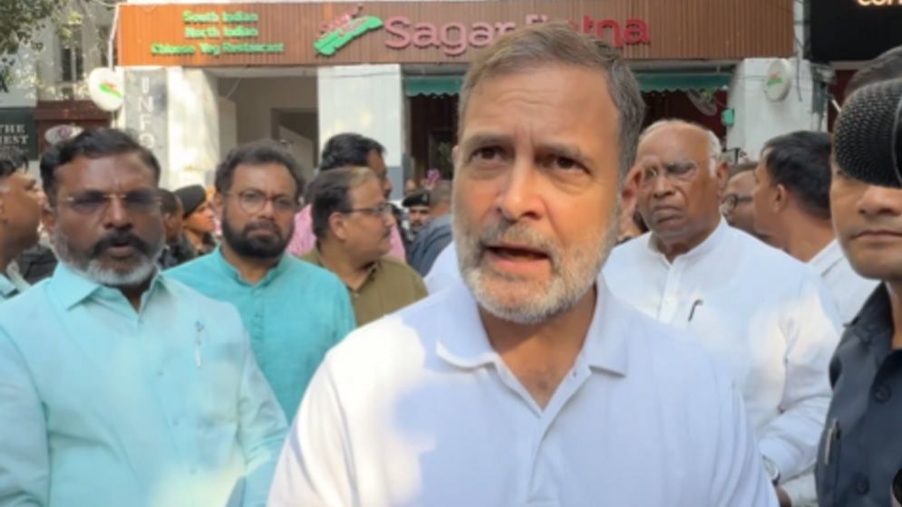 দিল্লির যন্তর মন্তরে বিরোধী এমপিদের নিয়ে বিক্ষোভের ঘোষণা রাহুলের