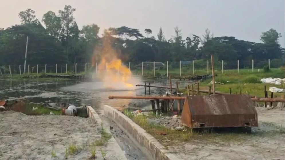 নোয়াখালীর সেনবাগে সুন্দলপুর-৪ কূপে মিললো গ্যাসের সন্ধান