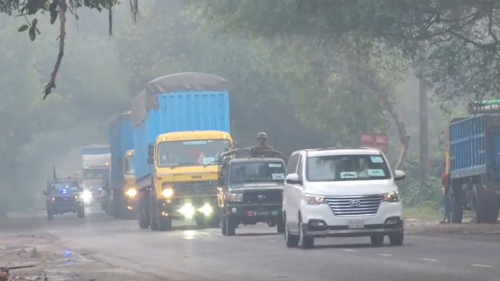 কড়া নিরাপত্তায় রূপপুরে পৌঁছালো ইউরেনিয়ামের আরও এক চালান
